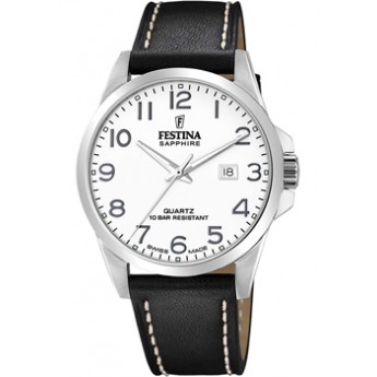 fashion наручные  мужские часы FESTINA F20025.1. Коллекция Swiss Made
