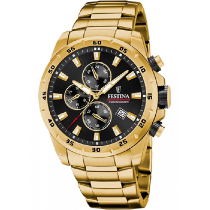 fashion наручные мужские часы FESTINA F20541.4. Коллекция Timeless Chronograph W242249