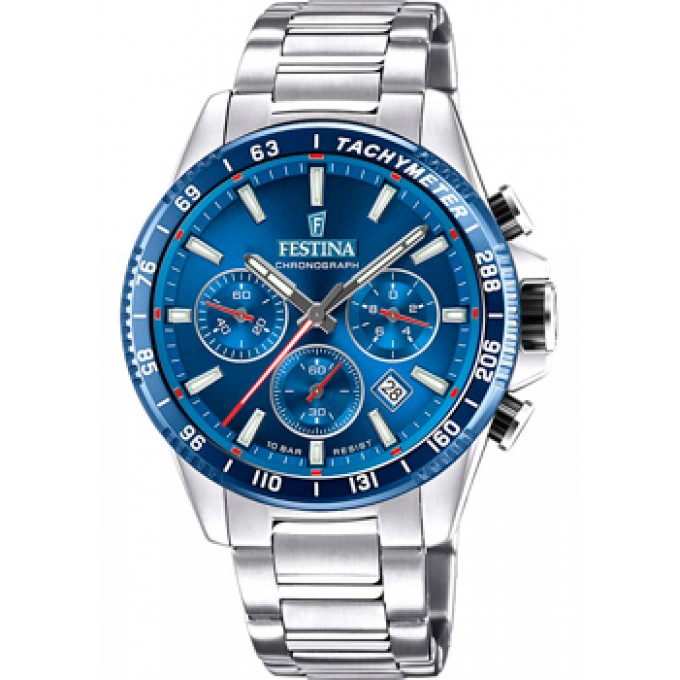 fashion наручные мужские часы FESTINA F20560.3. Коллекция Timeless Chronograph W242259