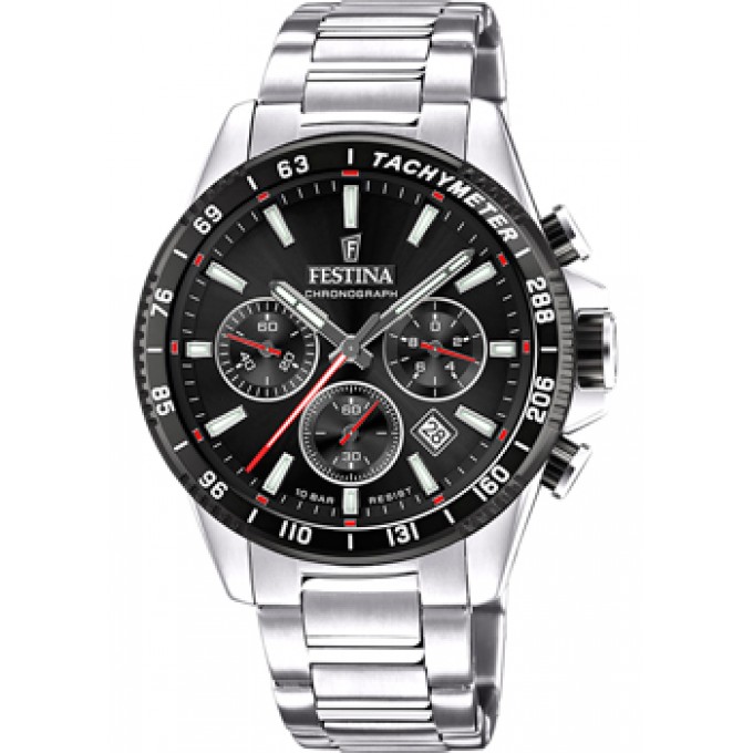 fashion наручные мужские часы FESTINA F20560.6. Коллекция Timeless Chronograph W242261